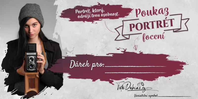 Voucher na portrétní focení (Praha)
