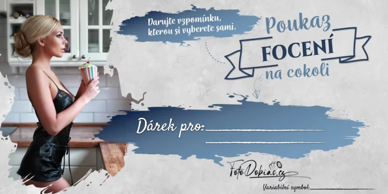 Voucher na focení dle vlastního výběru